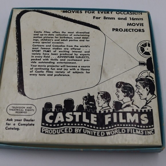 Castle Films The Many Moods of Skiing Silent 8MM Movie Reel - Picture 5 of 7